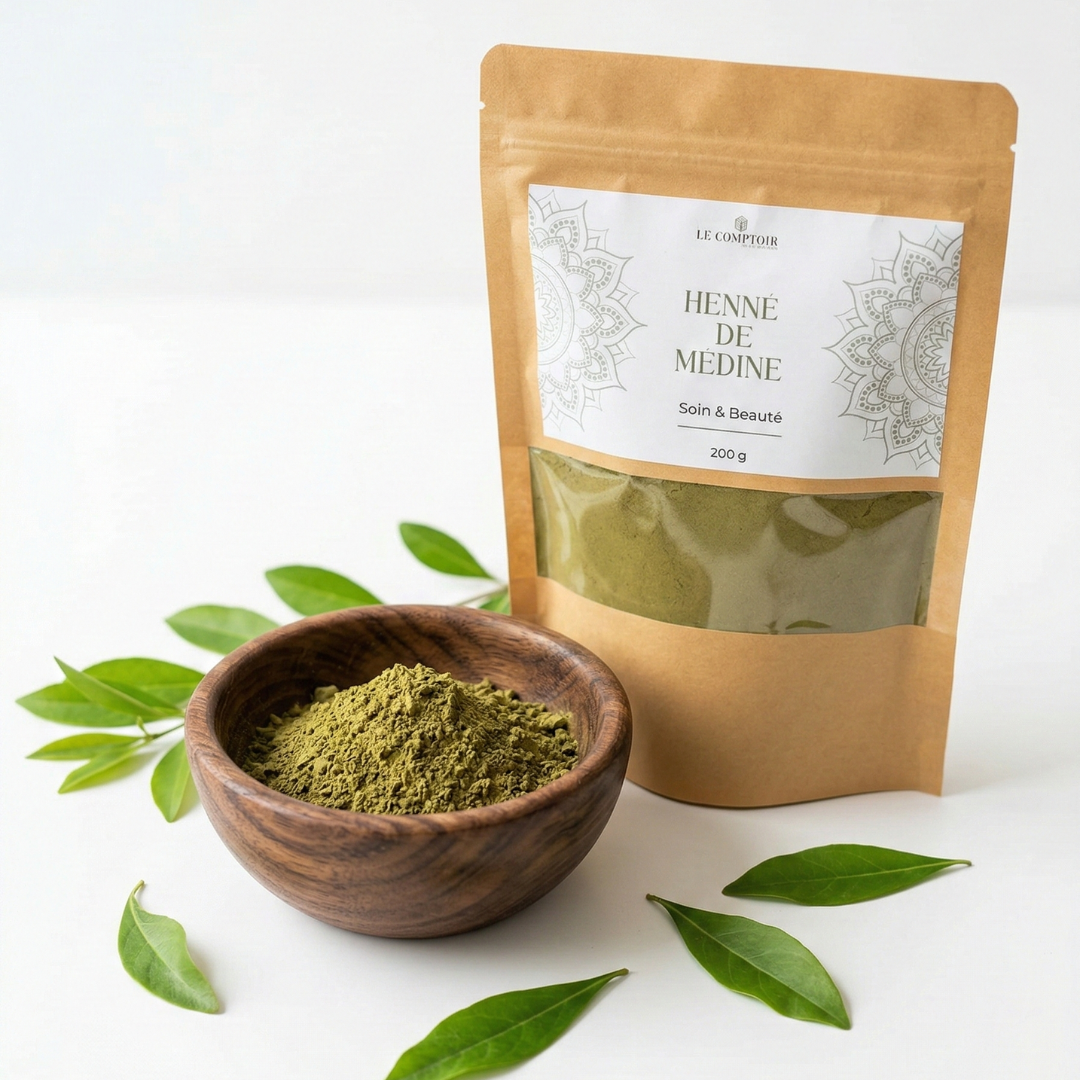 sachet de poudre de henné naturel de Médine