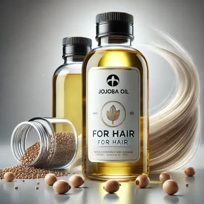 Huile de jojoba pour les cheveux